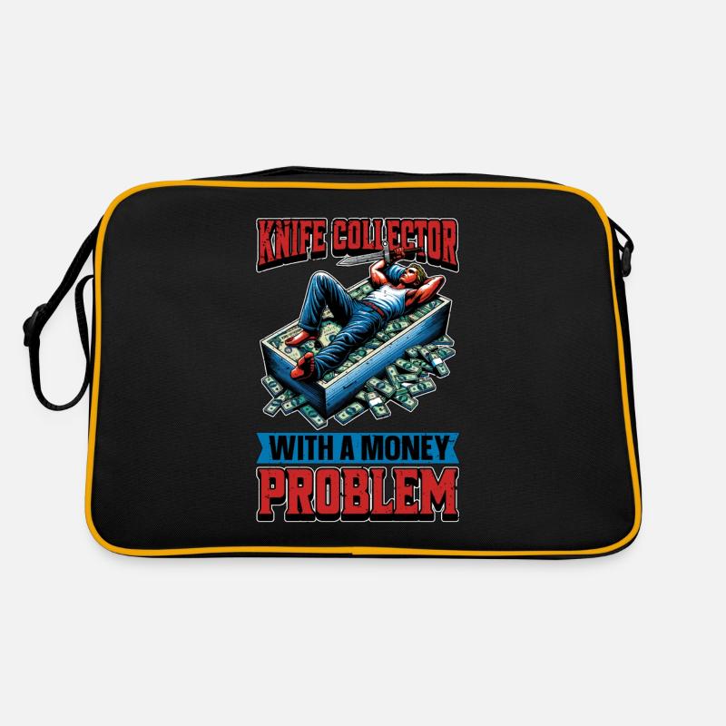 Couteau de forgeage de lame Collector avec fabrication de lame Sac Retro