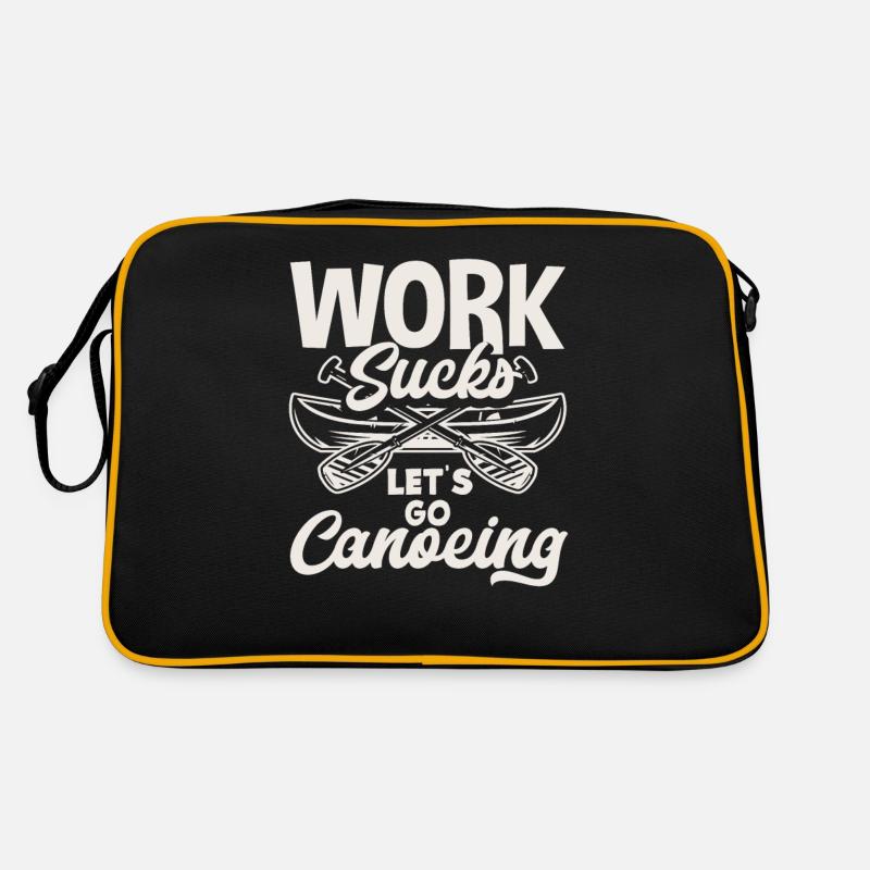Le travail agace les canoéistes Sac Retro