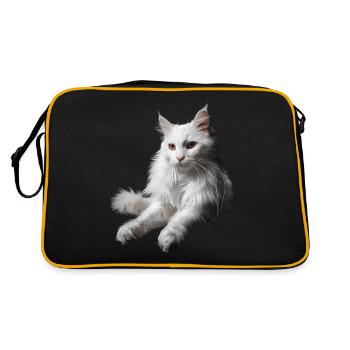 Angora turc - Sac Retro - noir/or - Dos