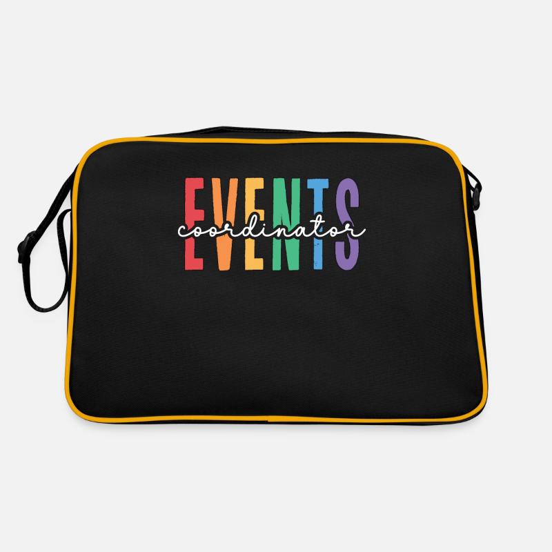 Events Coordinator Wedding Planner Event Manager Retro Tasche