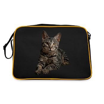 Mau égyptien - Sac Retro - noir/or - Dos