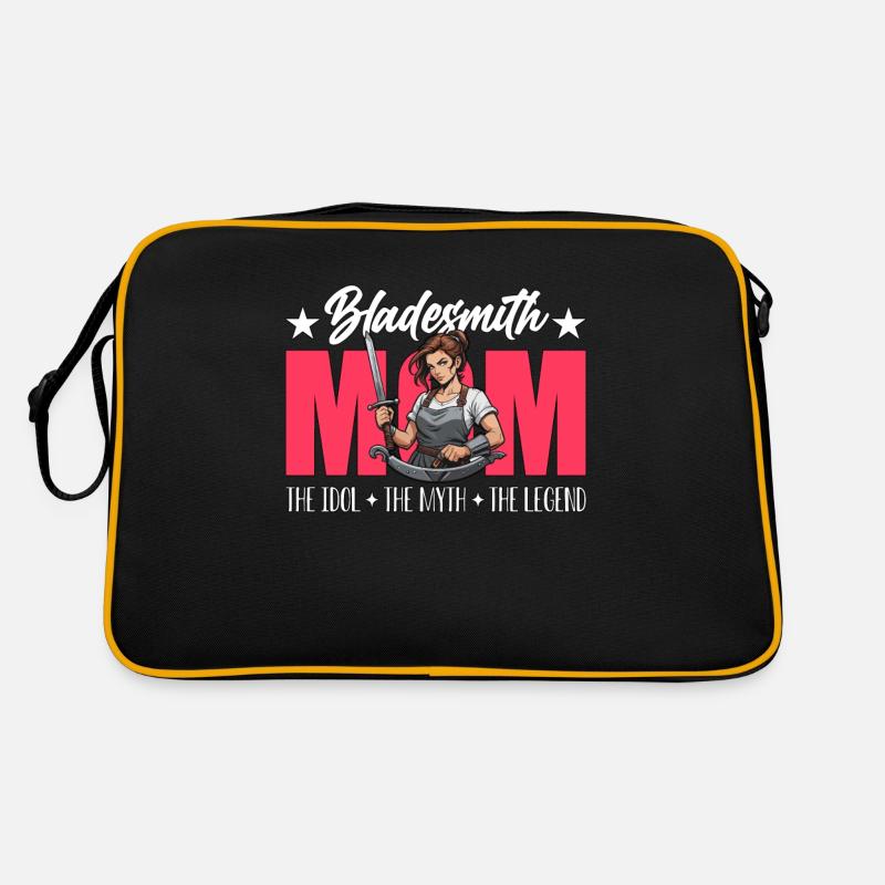 Bladesmith Mom The Idol The Myth The Blade Crafter Retro Tasche