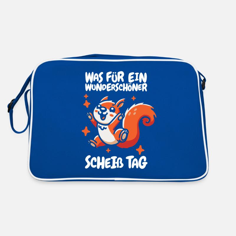 Eichhörnchen Wunderschöner Tag Retro Tasche