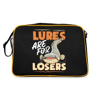 Drôle d’amateur de poisson-chat poisson à tête plate - Sac Retro - noir/or - Dos