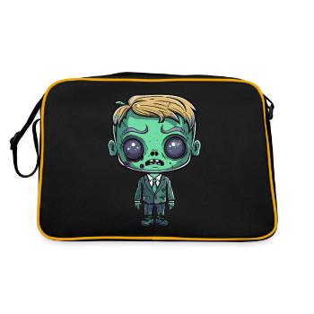 Vendeur Halloween - Sac Retro - noir/or - Dos