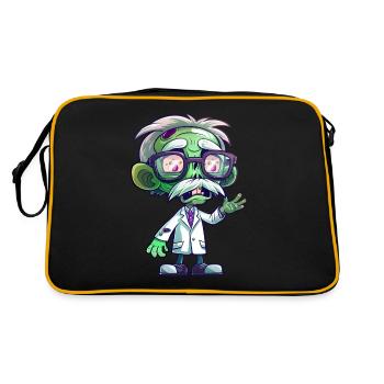 Scientist Halloween - Retro Bag - black/gold - Back