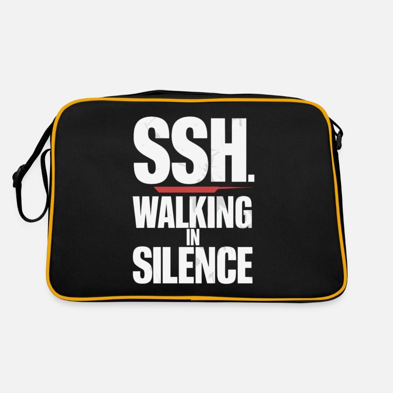 SSH. Marcher en silence pour la paix intérieure Sac Retro