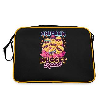 Chicken Nugget Chicken Nugget Squad - Retro Bag - black/gold - Back