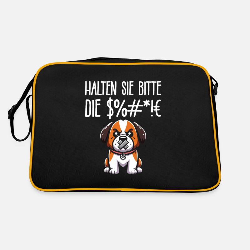 Saint-Bernards, taisez-vous s’il vous plaît Sac Retro