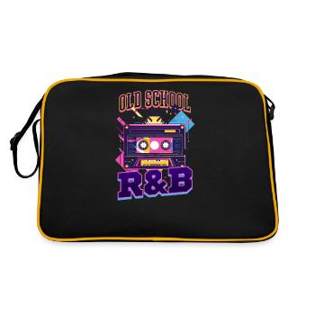 90s R&B Old School R&B - Retro Bag - black/gold - Back