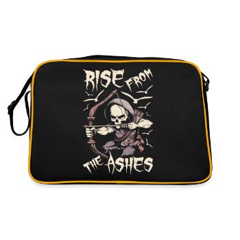 Bow Hunting Bow Hunter Skeleton - Retro Bag - black/gold - Back