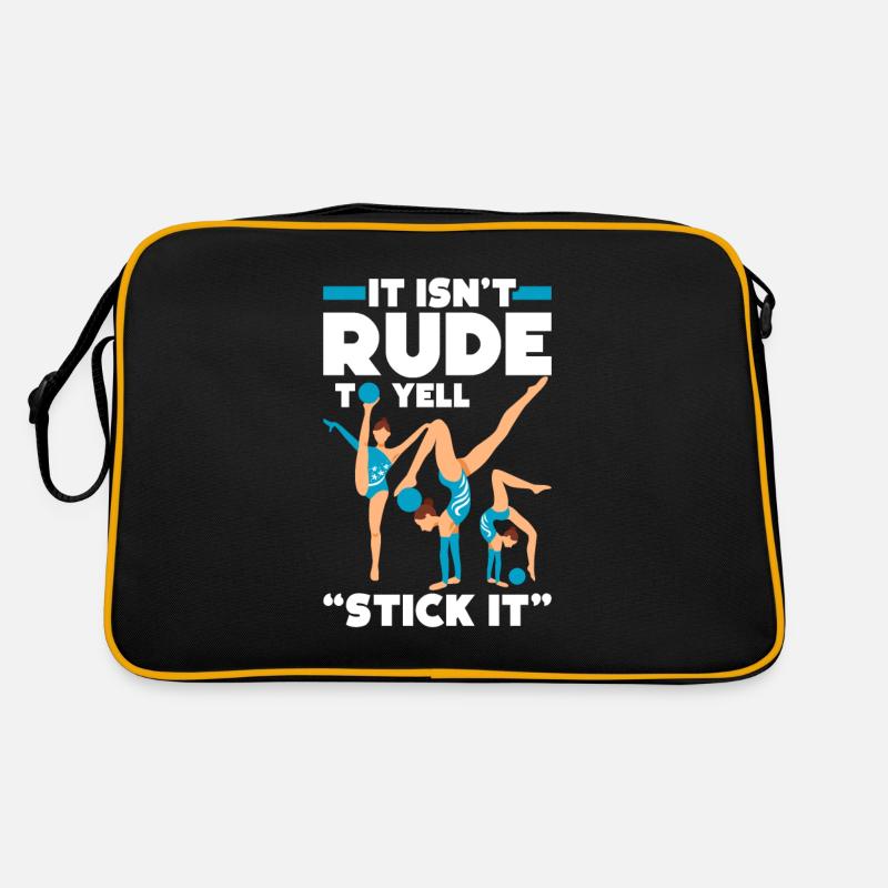 It's not rude to yell Retro Bag