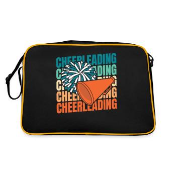 Cheerleader Cheerleading - Retro Bag - black/gold - Back