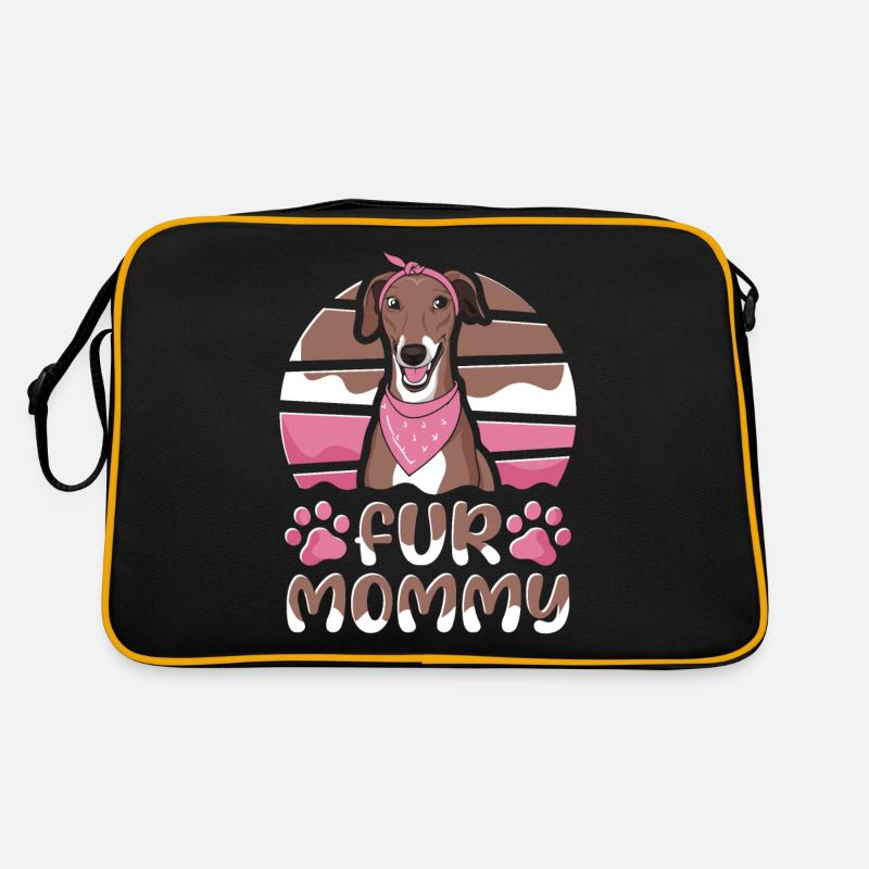 Greyhound Greyhound Mère Chien Maman Pour Maman Sac Retro