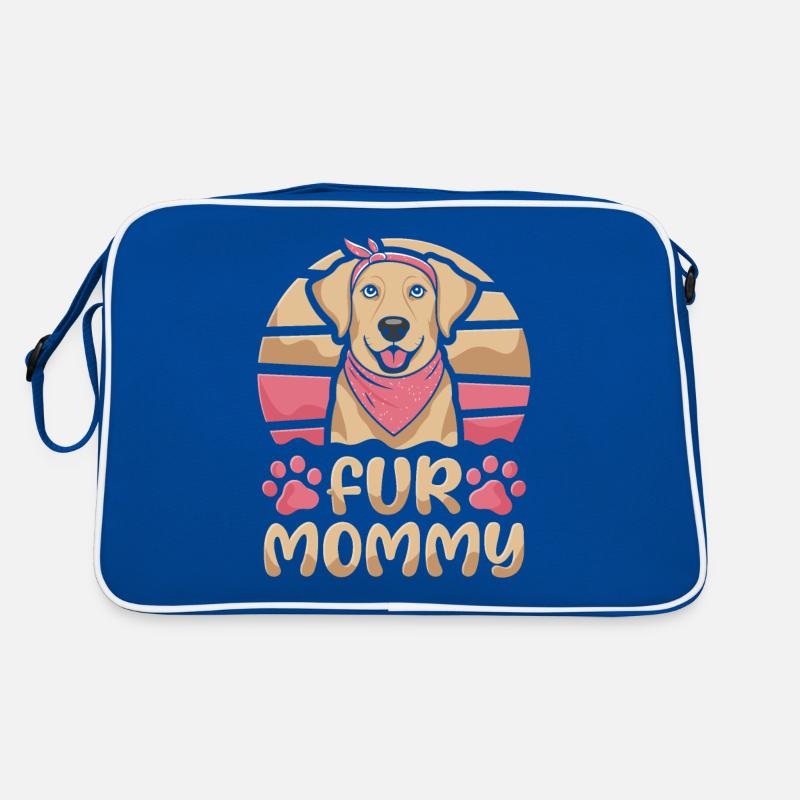 Maman Labrador Chien Maman Pour Maman Sac Retro