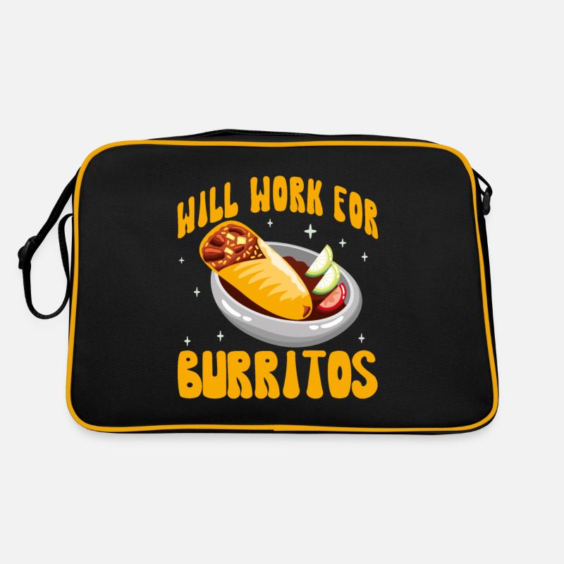 Burrito Gift Retro Tasche