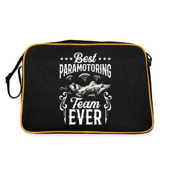 Paramoteur paramoteur - Sac Retro - noir/or - Dos