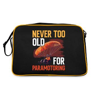 Paramoteur paramoteur - Sac Retro - noir/or - Dos