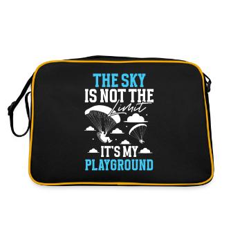 Paramoteur paramoteur - Sac Retro - noir/or - Dos