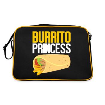 Cadeau Burrito - Sac Retro - noir/or - Dos