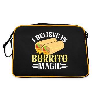 Cadeau Burrito - Sac Retro - noir/or - Dos