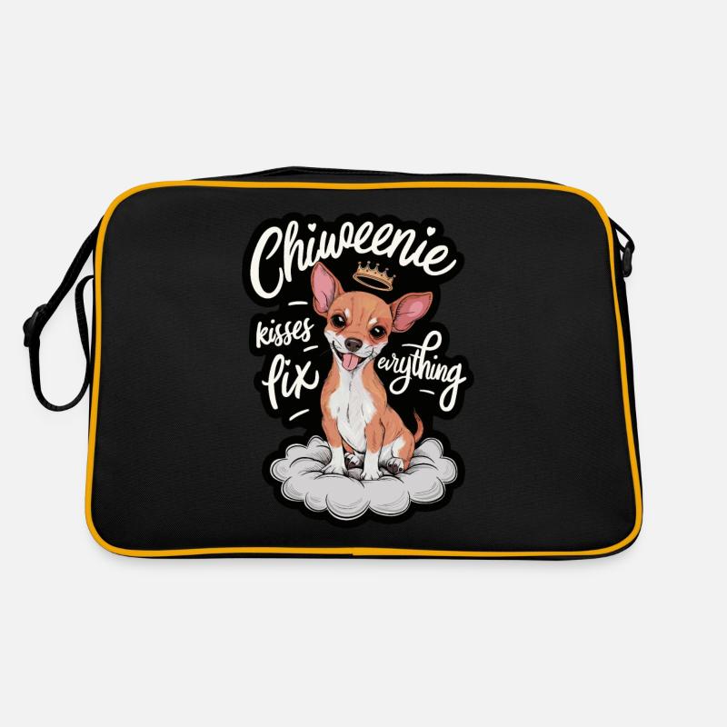 Chiweenie chien baisers Fix Everything Sac Retro