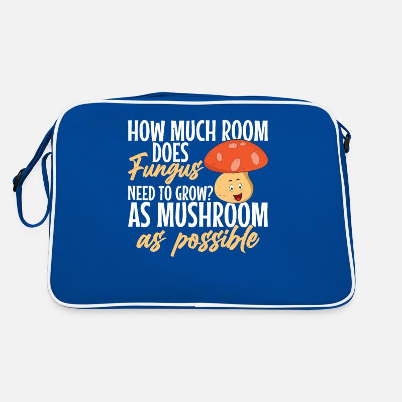 Places for mushroom hunting: How much space does mushrooms have? Retro Bag