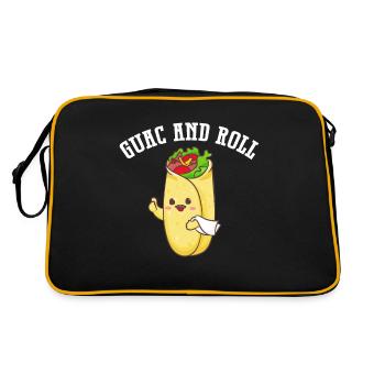Cadeau Burrito - Sac Retro - noir/or - Dos