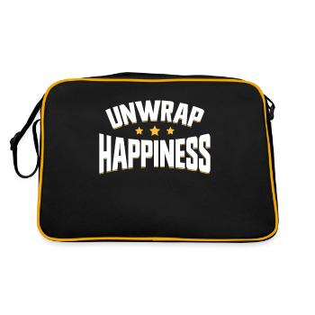 Cadeau Burrito - Sac Retro - noir/or - Dos