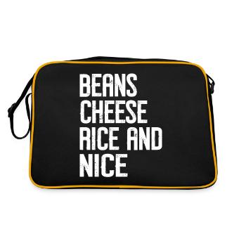 Cadeau Burrito - Sac Retro - noir/or - Dos