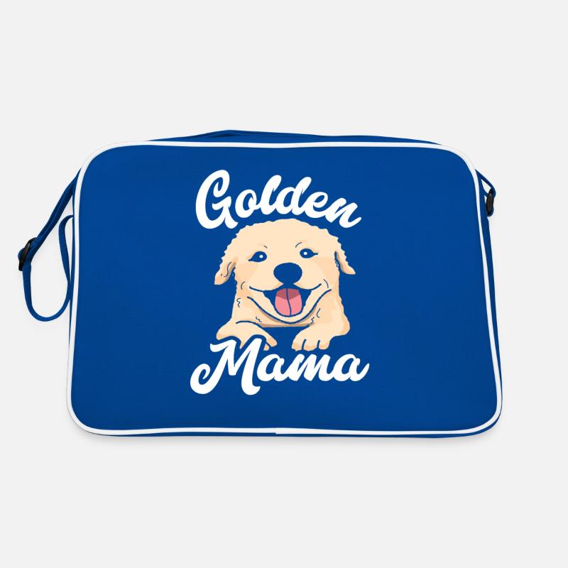 Golden Retriever Mom Retro Bag