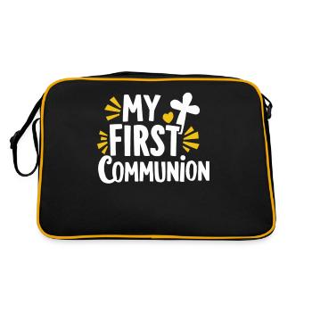 Mon souvenir de célébration de la première communion - Sac Retro - noir/or - Dos
