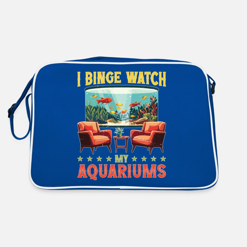 Je regarde mes aquariums 2 Sac Retro