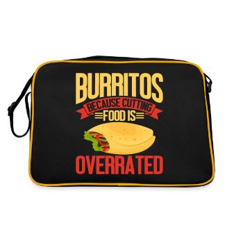 Cadeau Burrito - Sac Retro - noir/or - Dos