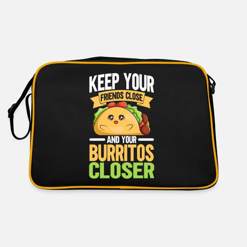 Burrito Gift Retro Tasche