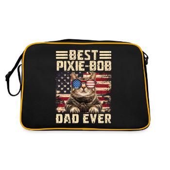 Pixie Bob Papa - Sac Retro - noir/or - Dos