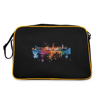 Lindau (Lake Constance) - Retro Bag - black/gold - Back