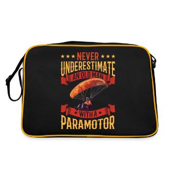 Paramoteur Paramoteur - Sac Retro - noir/or - Dos