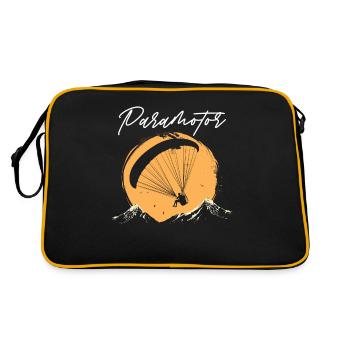 Paramoteur Paramoteur - Sac Retro - noir/or - Dos