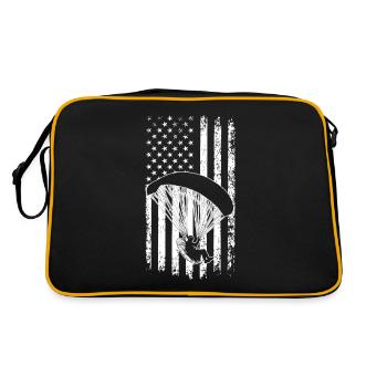 Paramoteur Paramoteur - Sac Retro - noir/or - Dos