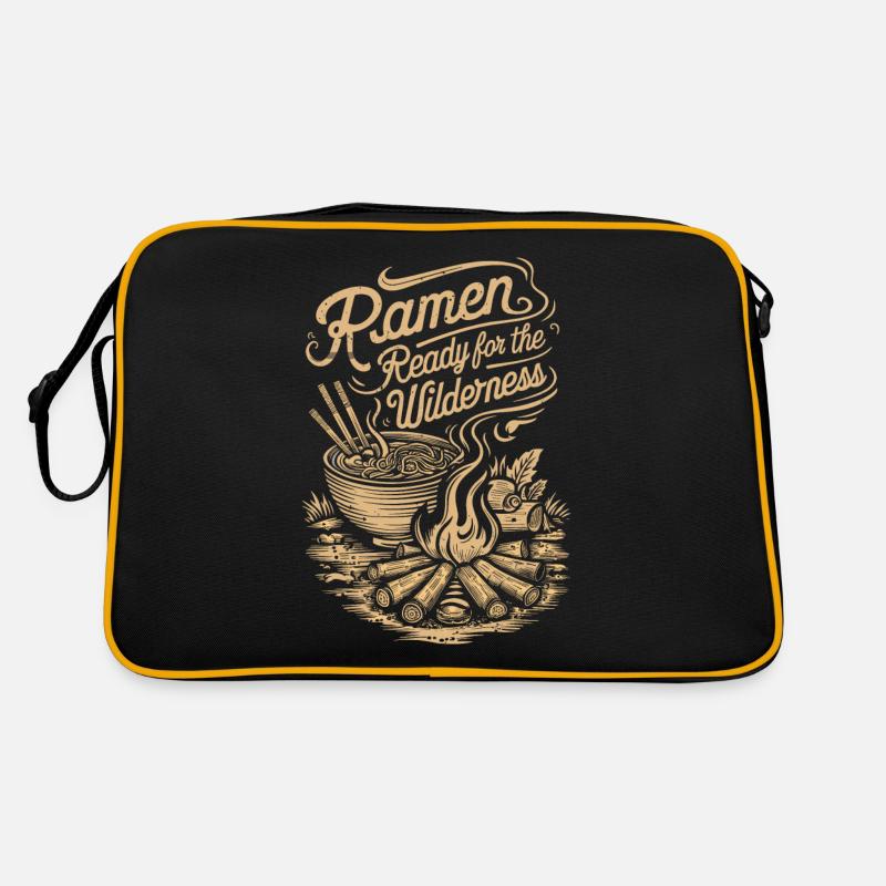 Camping Ramen Lovers Retro Tasche