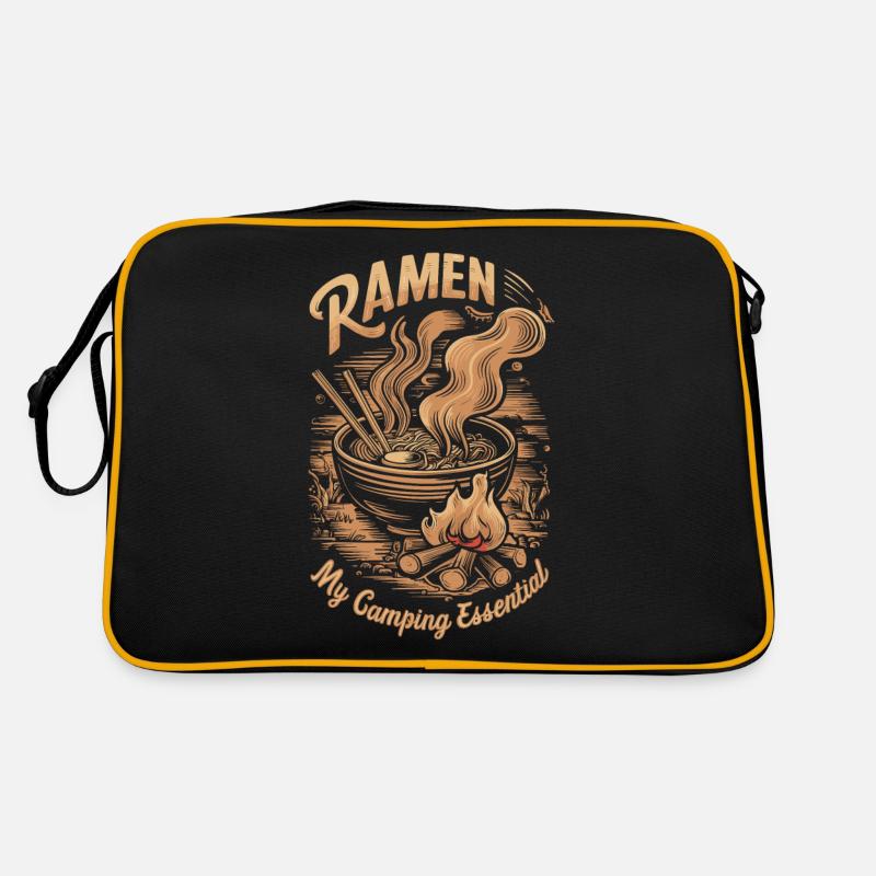 Camping Ramen Lovers Retro Tasche
