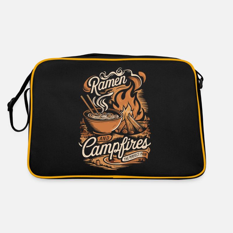 Camping Ramen Lovers Retro Tasche