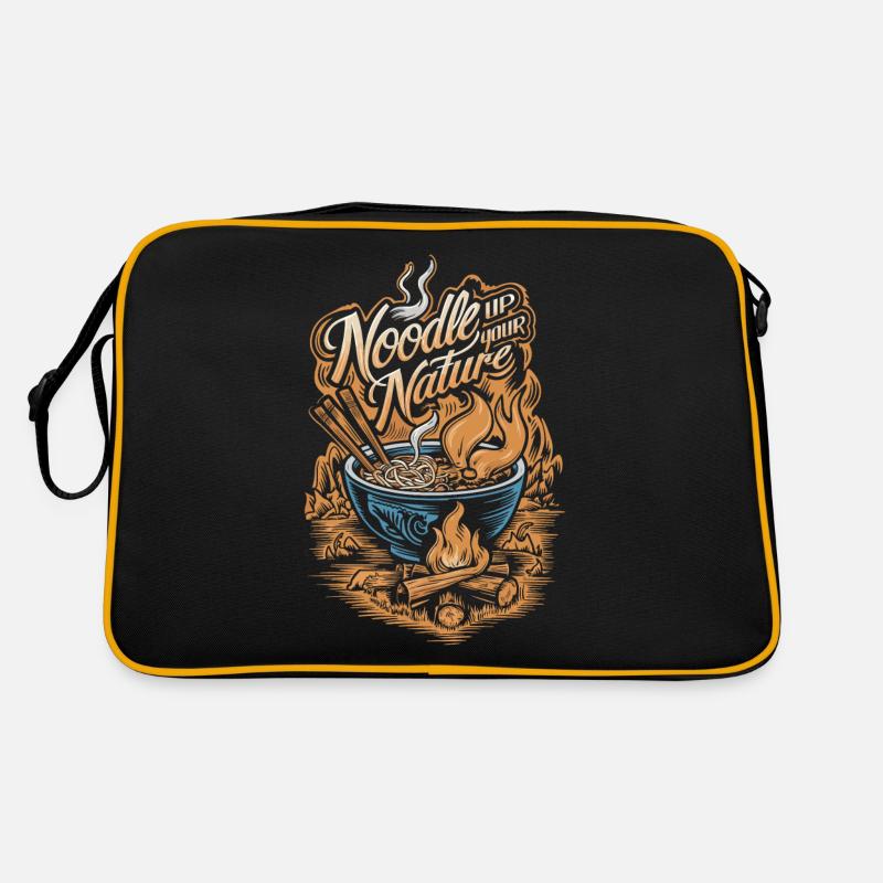 Camping Ramen Lovers Retro Tasche