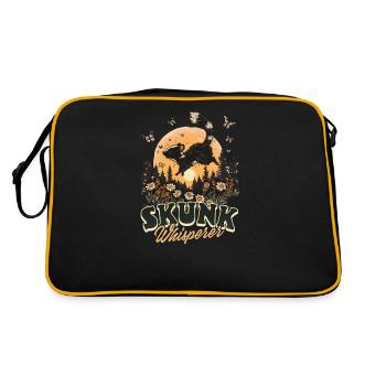 Skunk Skunk Whisperer - Sac Retro - noir/or - Dos