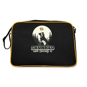 Skunk Skunk et qui l’adore - Sac Retro - noir/or - Dos