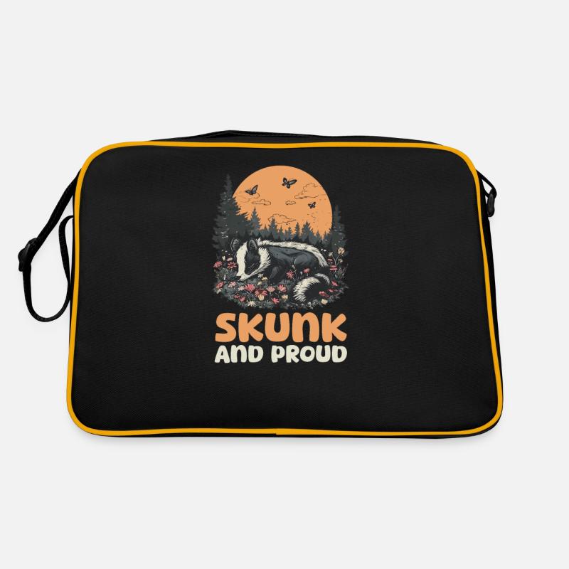 Skunk Skunk und Proud Retro Tasche