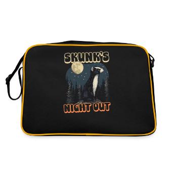 Skunk La Nuit de la Skunk - Sac Retro - noir/or - Dos