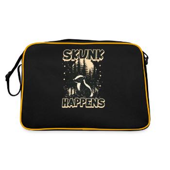 Skunk Skunk se produit - Sac Retro - noir/or - Dos