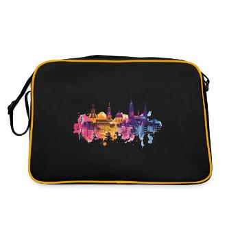 Mannheim - Retro Bag - black/gold - Back